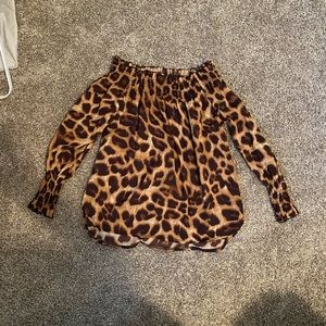 Off the shoulder shirt